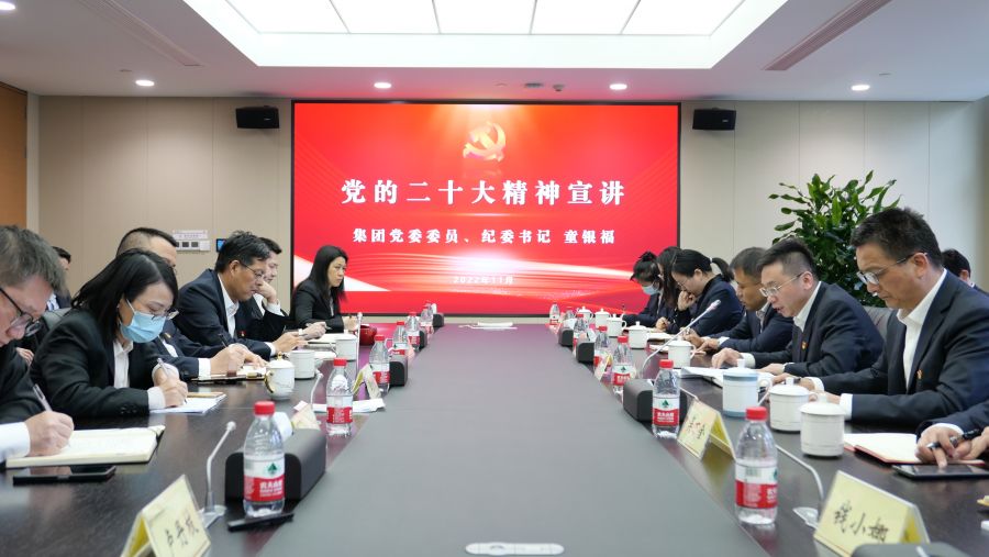 公司黨委委員、紀(jì)委書記童銀福赴國金公司宣講.jpg